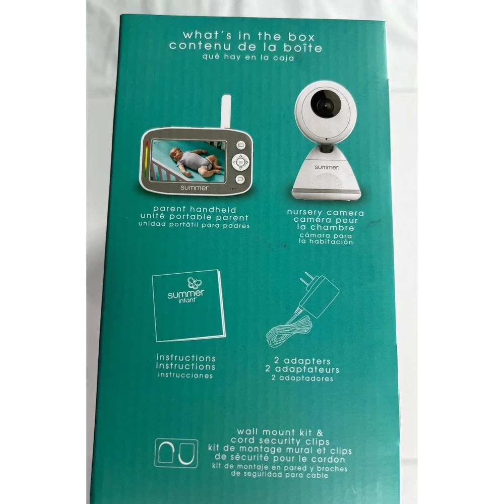 Summer Infant Baby Pixel Cadet 4.3 Inch Color Video Monitor with Night Vision C3